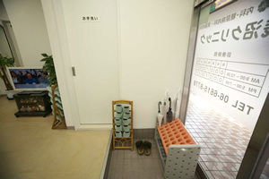 クリニック玄関